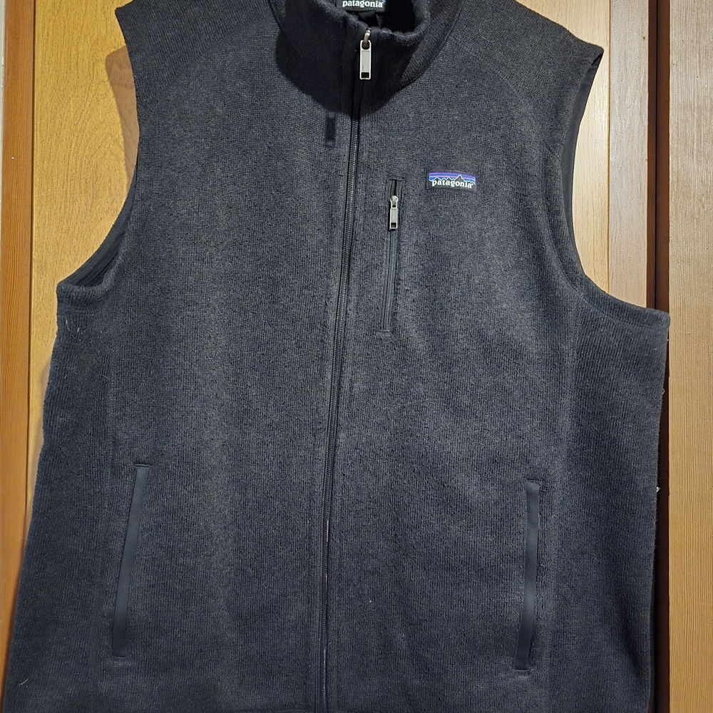 Patagonia Men's Gray Fleece Vest XL
